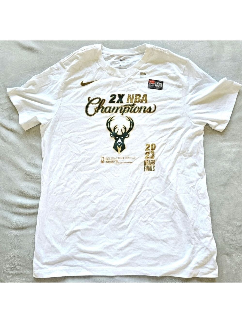 NBA Milwaukee Bucks Championship TShirt